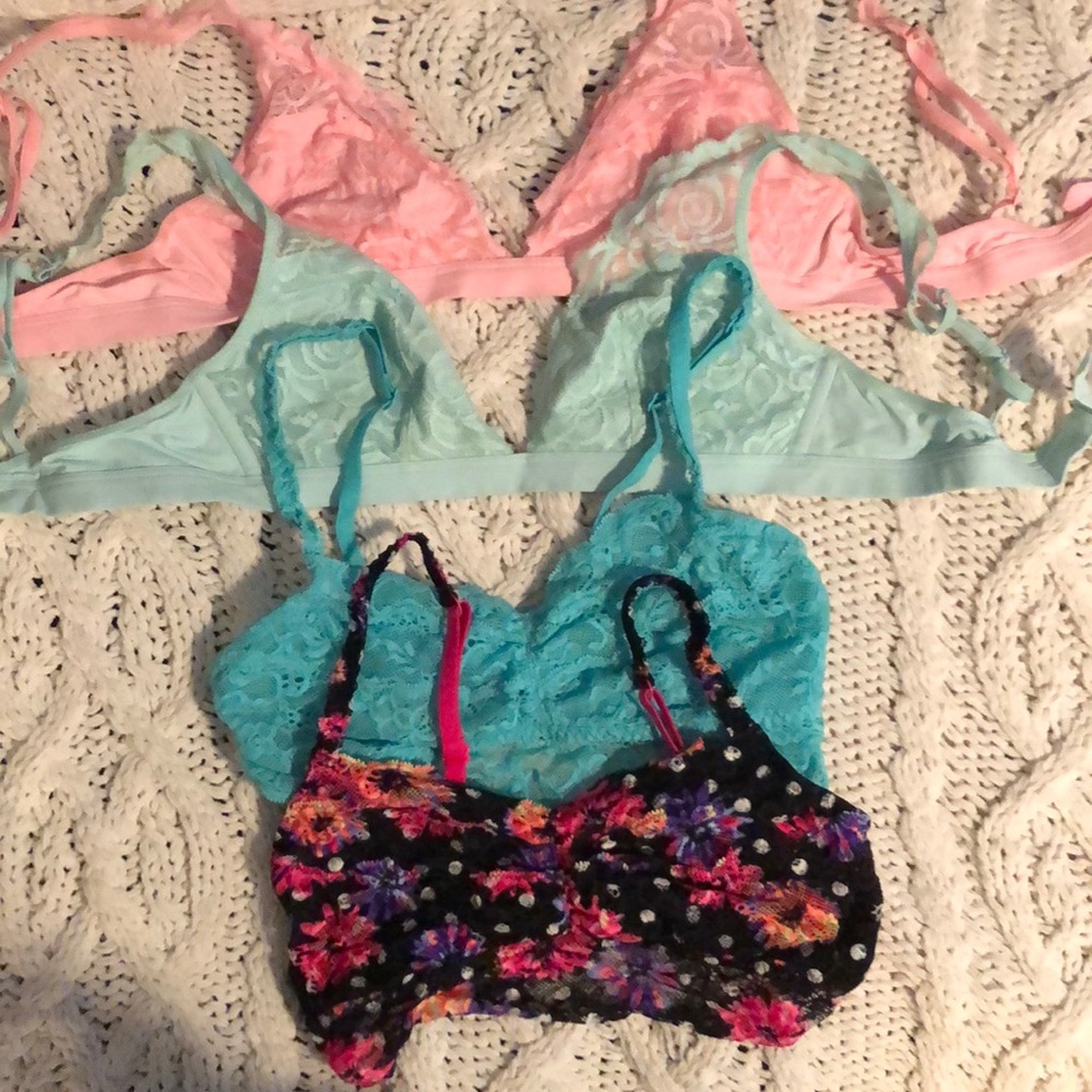 Victoria Secrete PINK bralettes